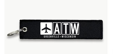 ATW AIRPORT KEY CHAIN